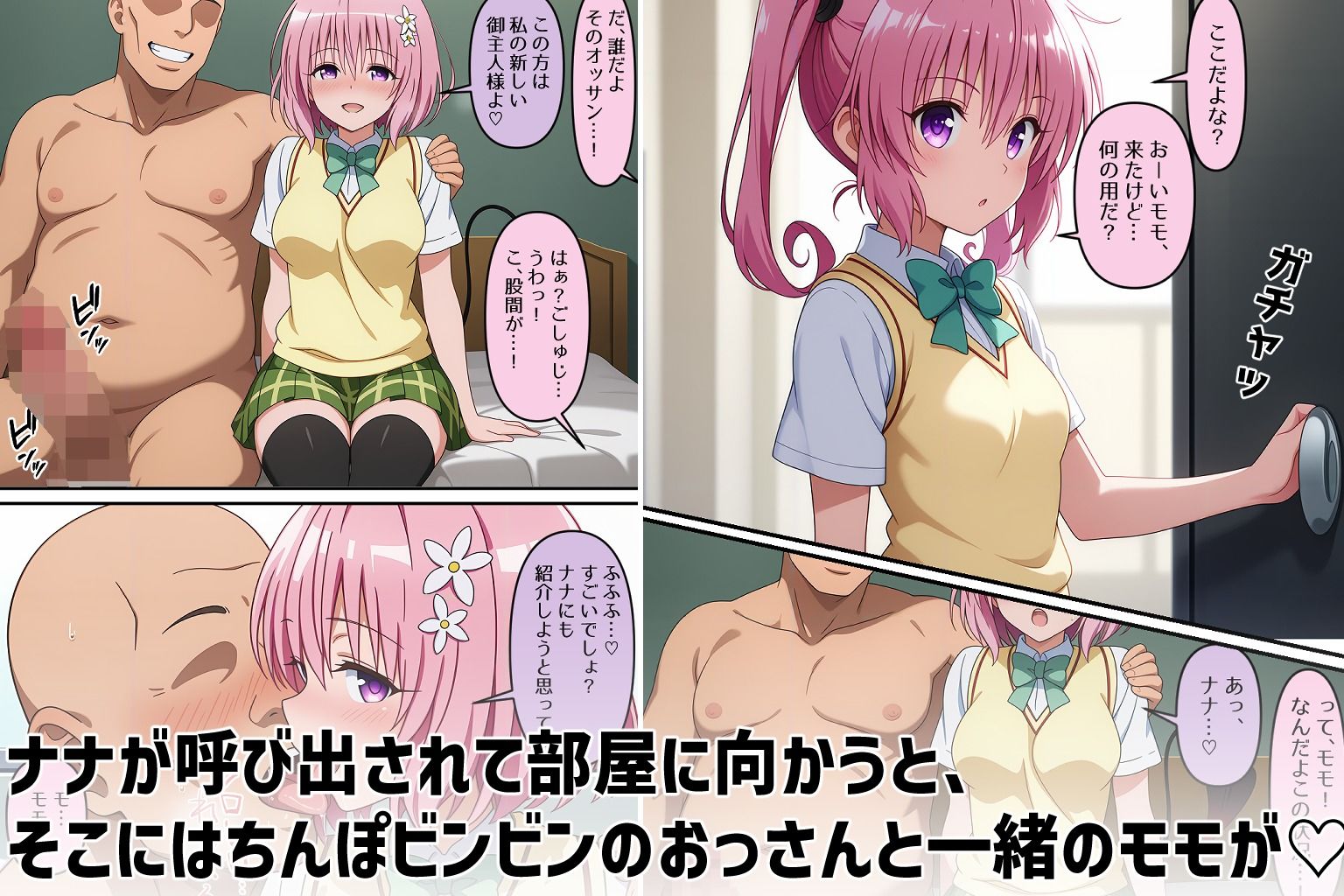 サンプル画像1:とらぶる少子化対策  モモ＆ナナ編(ゆっちAIA) [d_642000]