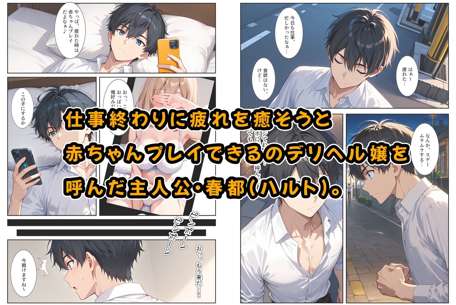 サンプル画像1:デリヘル呼んだら妹が！背徳セックスで爆乳の妹がセフレになりました！(StudioSR（妹･人妻･巨乳推し）) [d_642008]