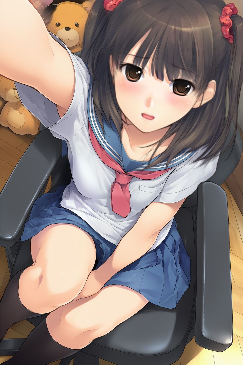 サンプル画像6:清楚美少女レズ乳首責め、掲示板でエロ指示精神病院行きセット！  夏の特別セール(淫乱テディベア) [d_642221]