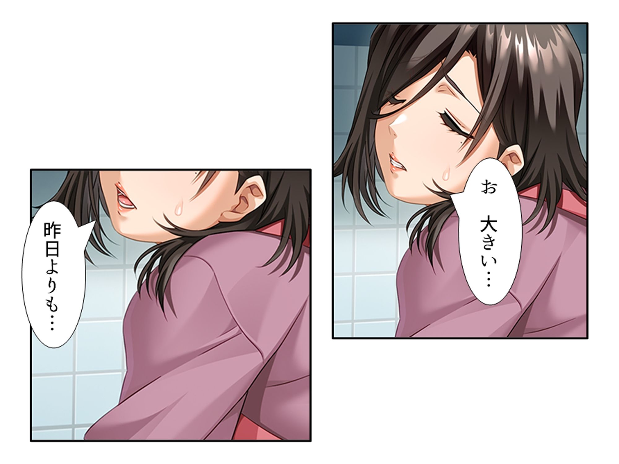 サンプル画像2:一線を越してしまった彼女の母との秘密の関係 3巻(悶々堂) [d_642379]