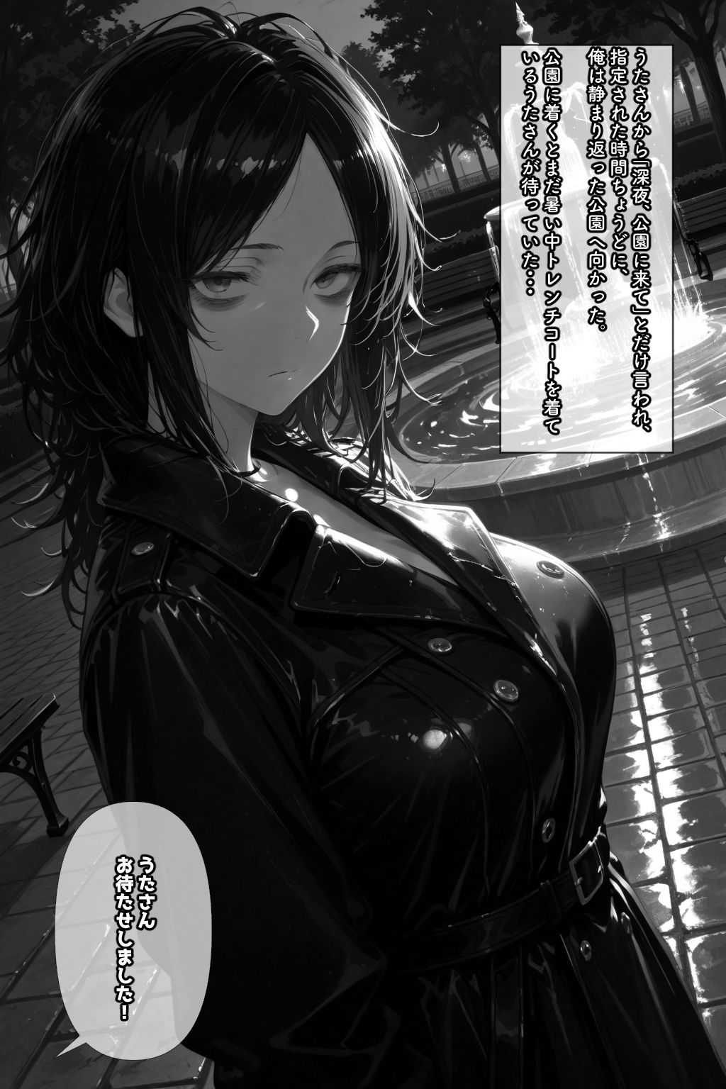 サンプル画像4:続・巨乳ダウナーお姉さんを拾いました(愛罠（ai_wanna_）) [d_642429]