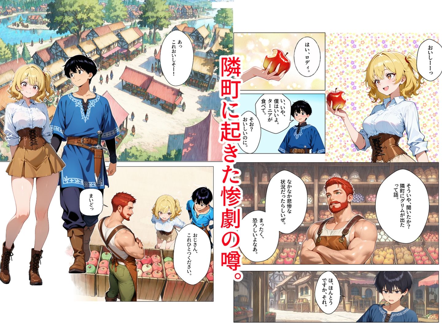 サンプル画像1:村娘ハンター、親の仇に犯●れて逝きまくり子づくりセックス(0.16-tenichiroku-) [d_642645]