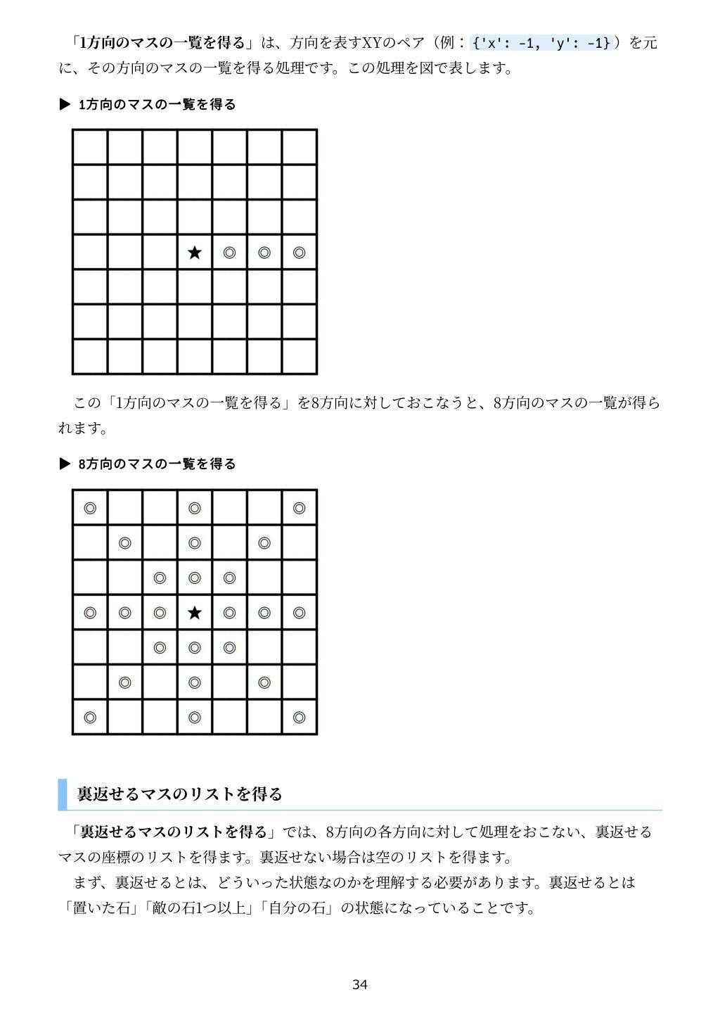 PythonでCUIとGUI両対応のリバーシをつくろう 画像8