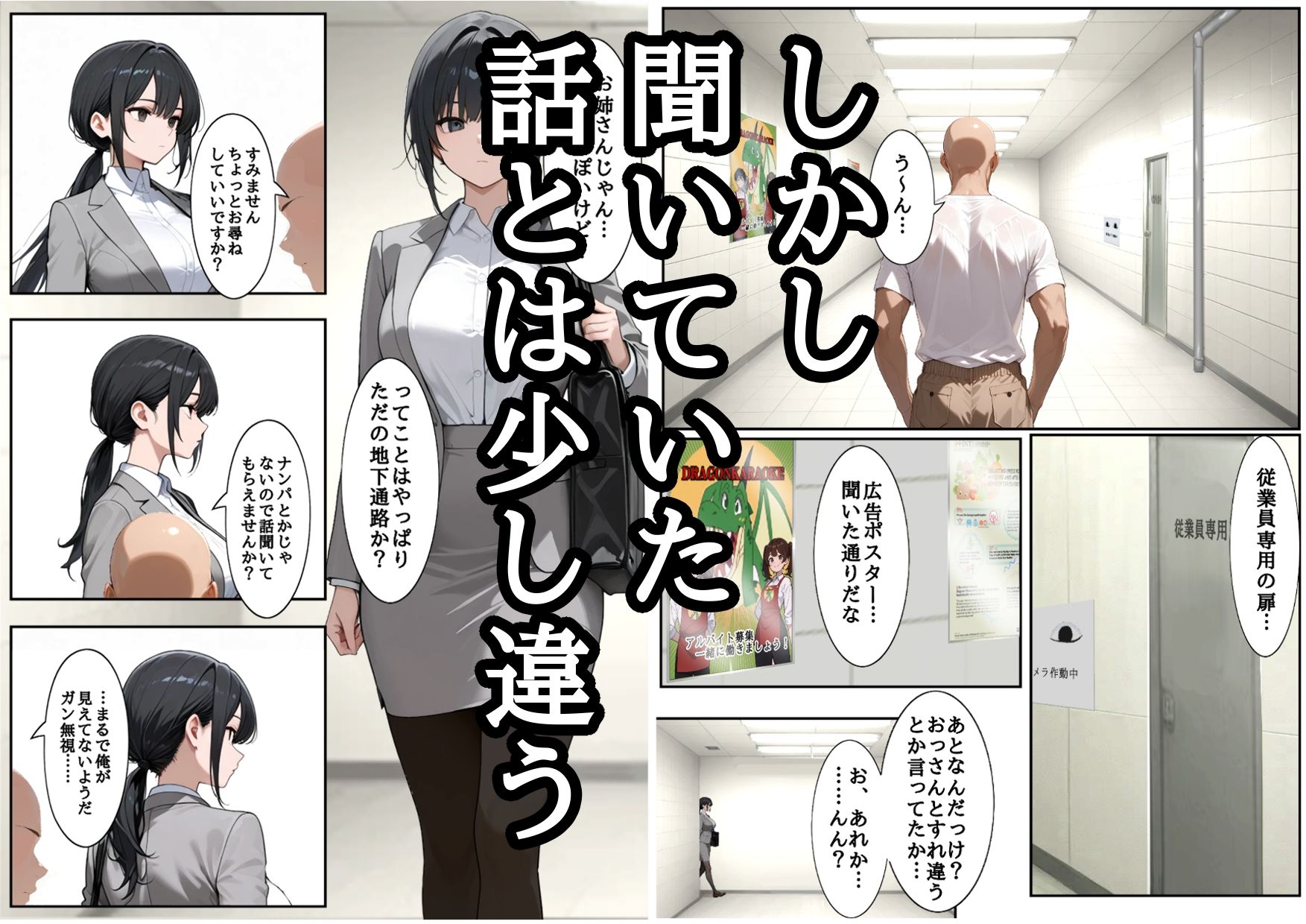 サンプル画像2:H番出口 見つけた異変がエロ過ぎて戻れない(第日研) [d_642802]