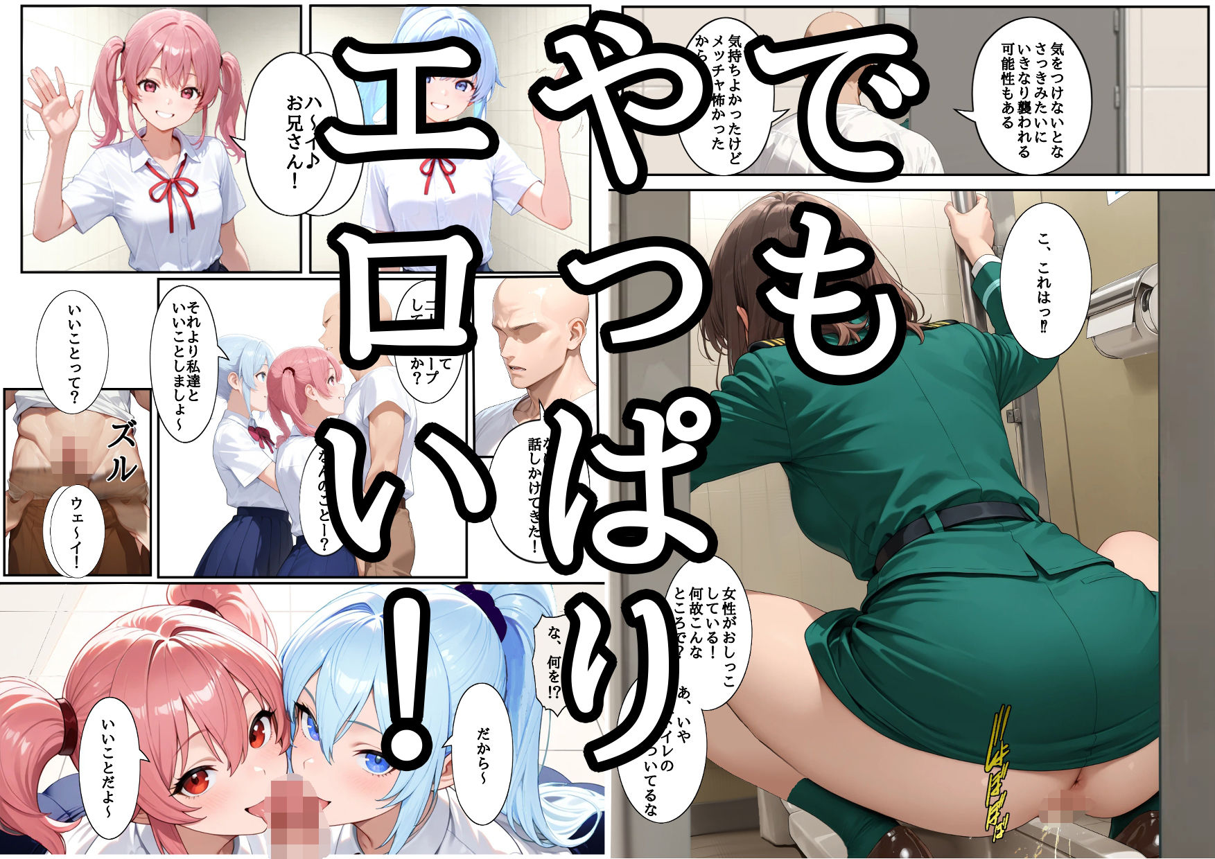 サンプル画像6:H番出口 見つけた異変がエロ過ぎて戻れない(第日研) [d_642802]