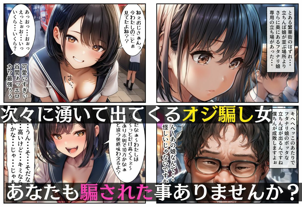 ナメてるふたなり娘をわからせて路地裏調教【18禁エロコミック】 画像7