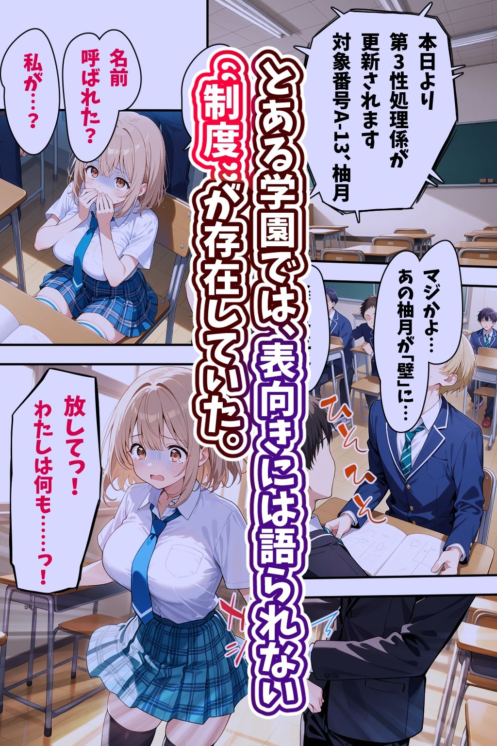 サンプル画像1:性処理壁穴係(AIらびはぴ) [d_644001]