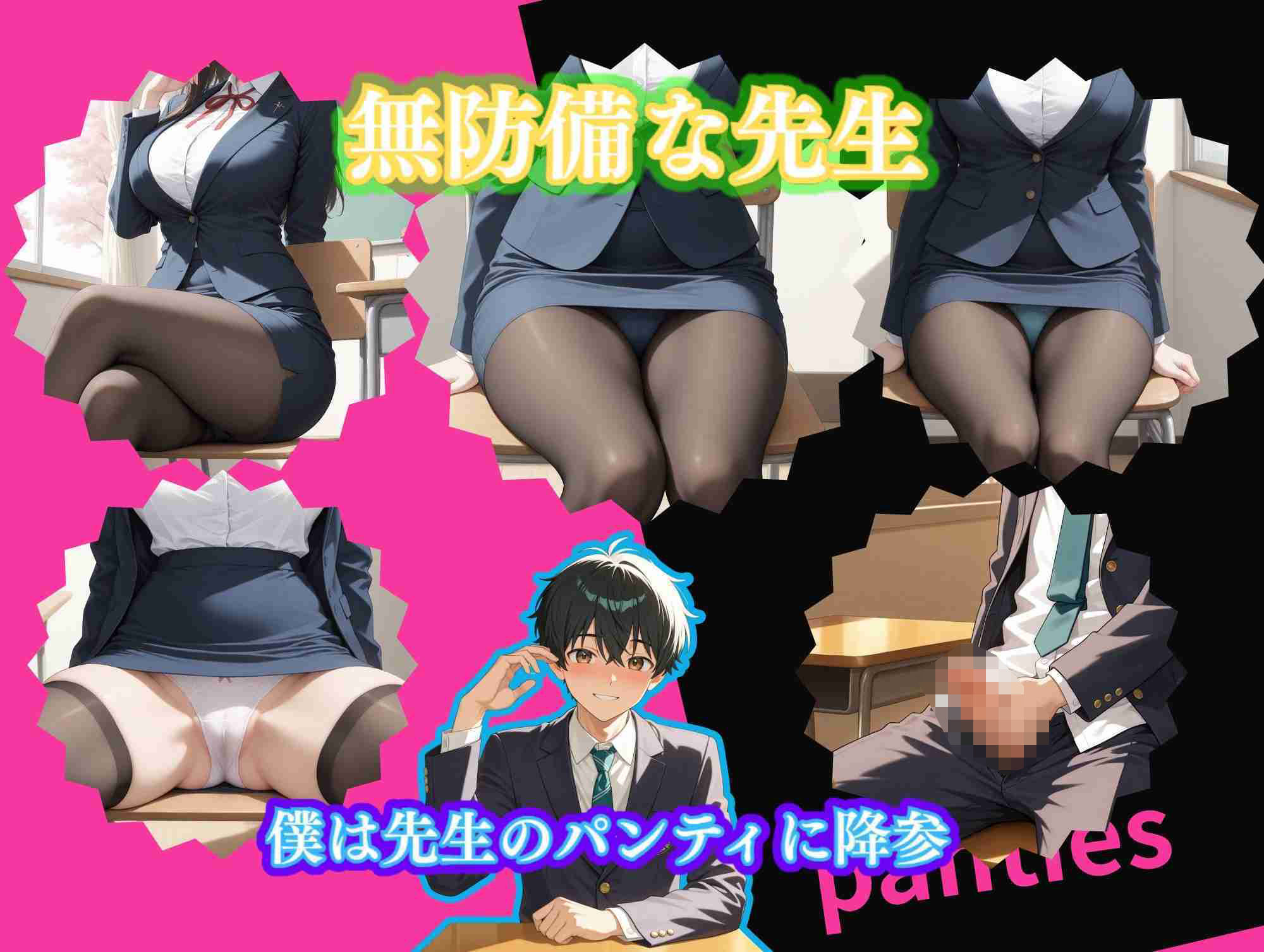 サンプル画像4:憧れの担任の舞先生と最後の個人面談  舞先生、童貞卒業させて(満開の花園) [d_644173]