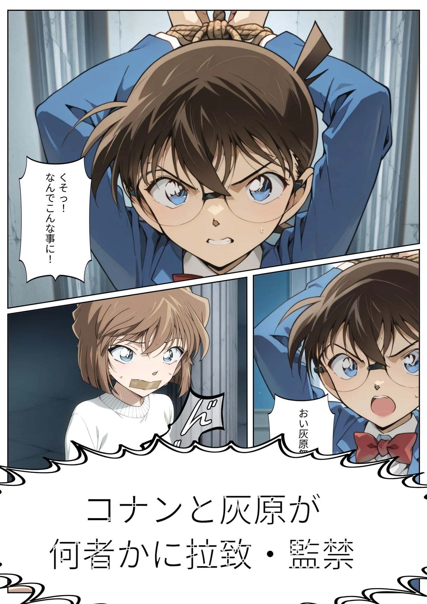 サンプル画像1:あいちゃん監禁・寝取られ事件(AI職人の杜) [d_644249]