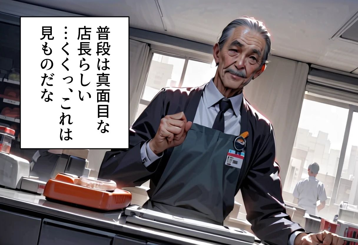 サンプル画像2:足パパがイク！  人妻スーパーマーケット編(コーンパン) [d_644872]