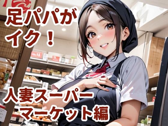 足パパがイク! 人妻スーパーマーケット編 画像1