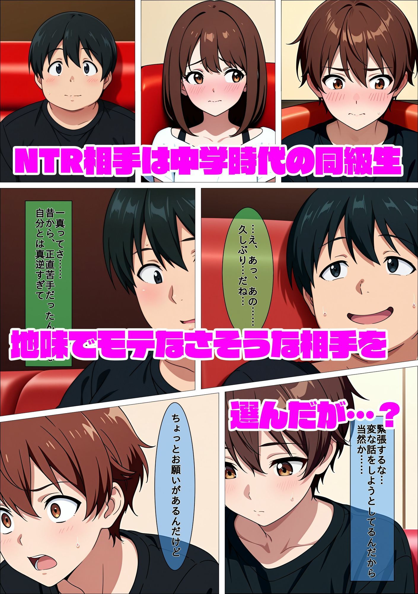 僕の知らないNTR彼女の顔 画像4