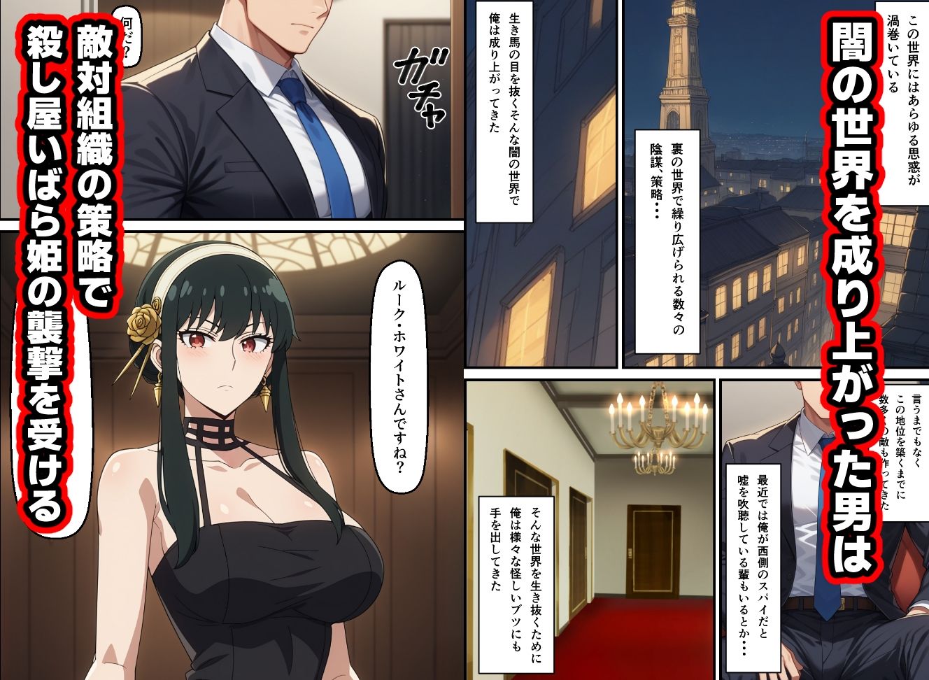 サンプル画像1:冷酷な殺し屋いばら姫を催●支配したはずが・・・(無銘の刀) [d_645440]