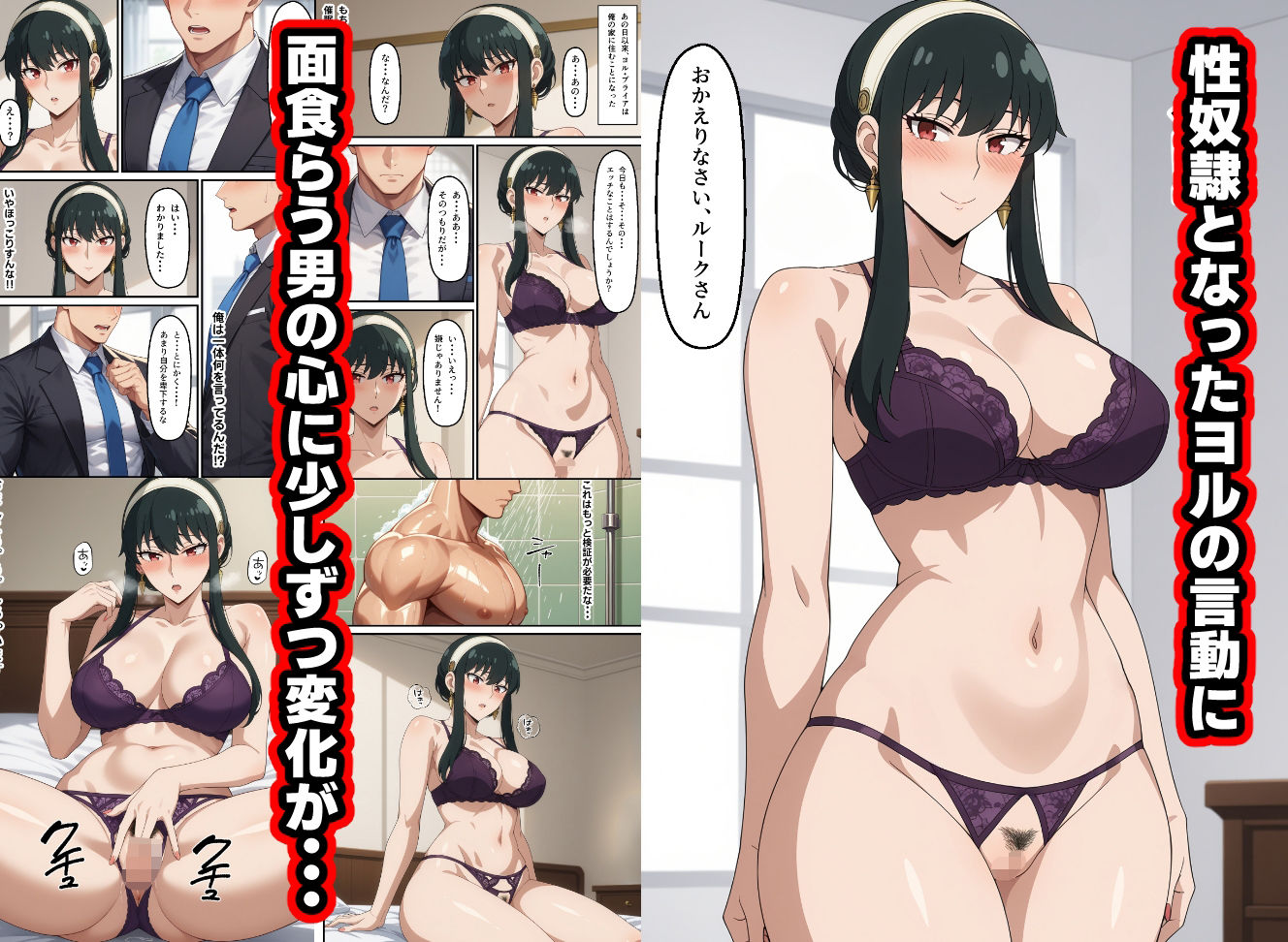 サンプル画像5:冷酷な殺し屋いばら姫を催●支配したはずが・・・(無銘の刀) [d_645440]