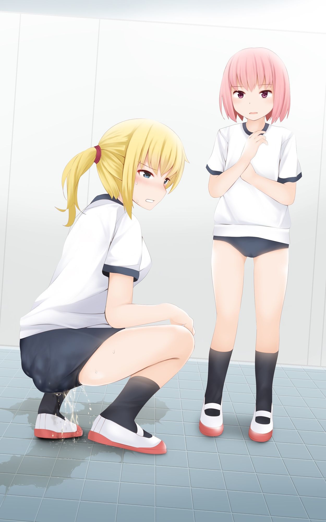 サンプル画像2:大決壊！〜ふくらむぱんつ〜(温水プール) [d_645522]