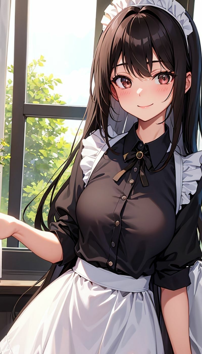 メイドの純白快楽で染まりました 画像3