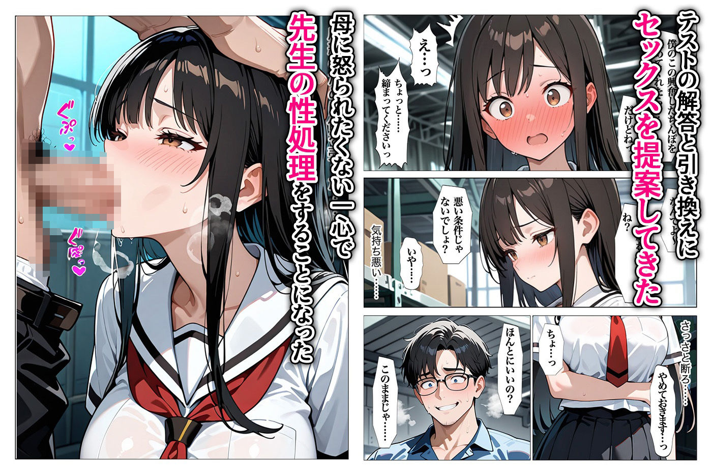 サンプル画像4:ホームレスの激クサちんぽで中出しされました(すぷらっしゅまうんてん) [d_645856]