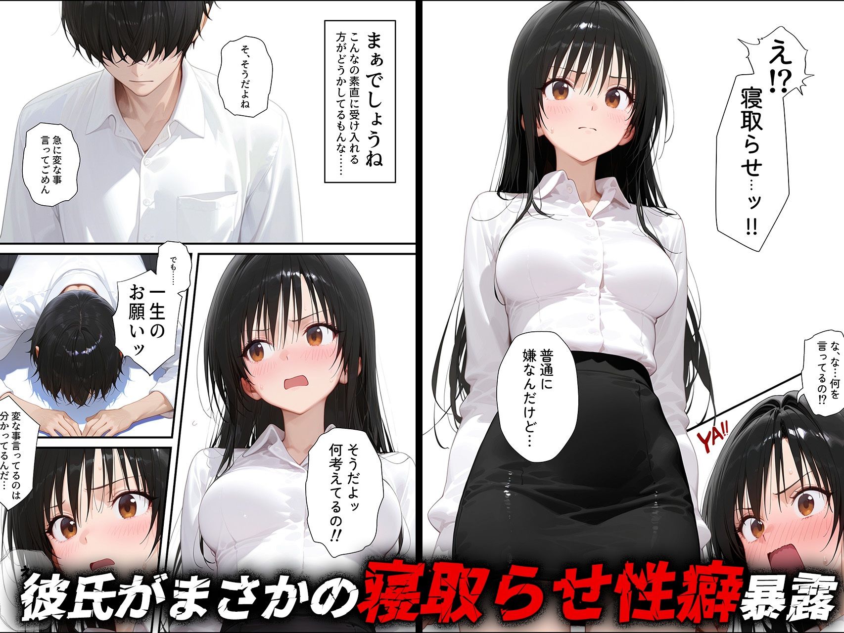 【古手◯唯】寝取らせ提案したら彼女との仲が親密になった話 画像1