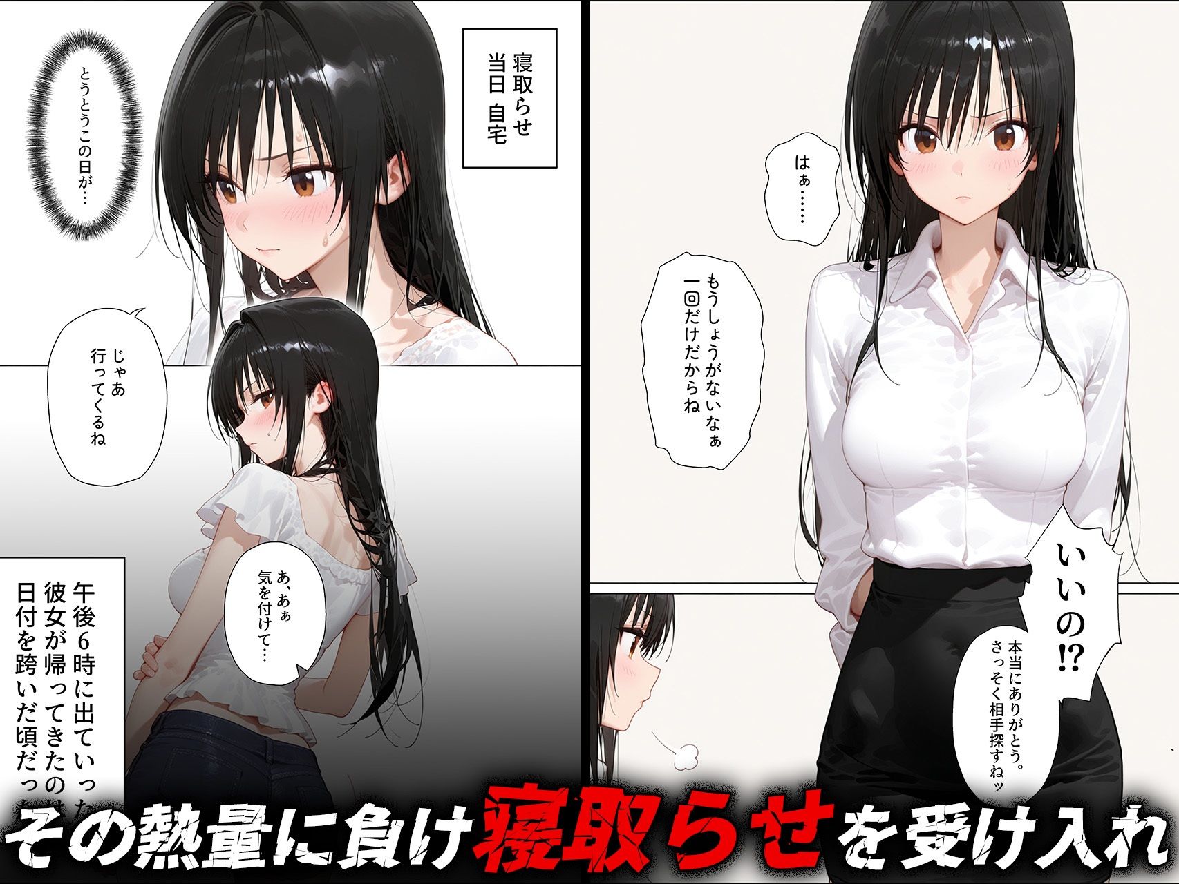 【古手◯唯】寝取らせ提案したら彼女との仲が親密になった話 画像2