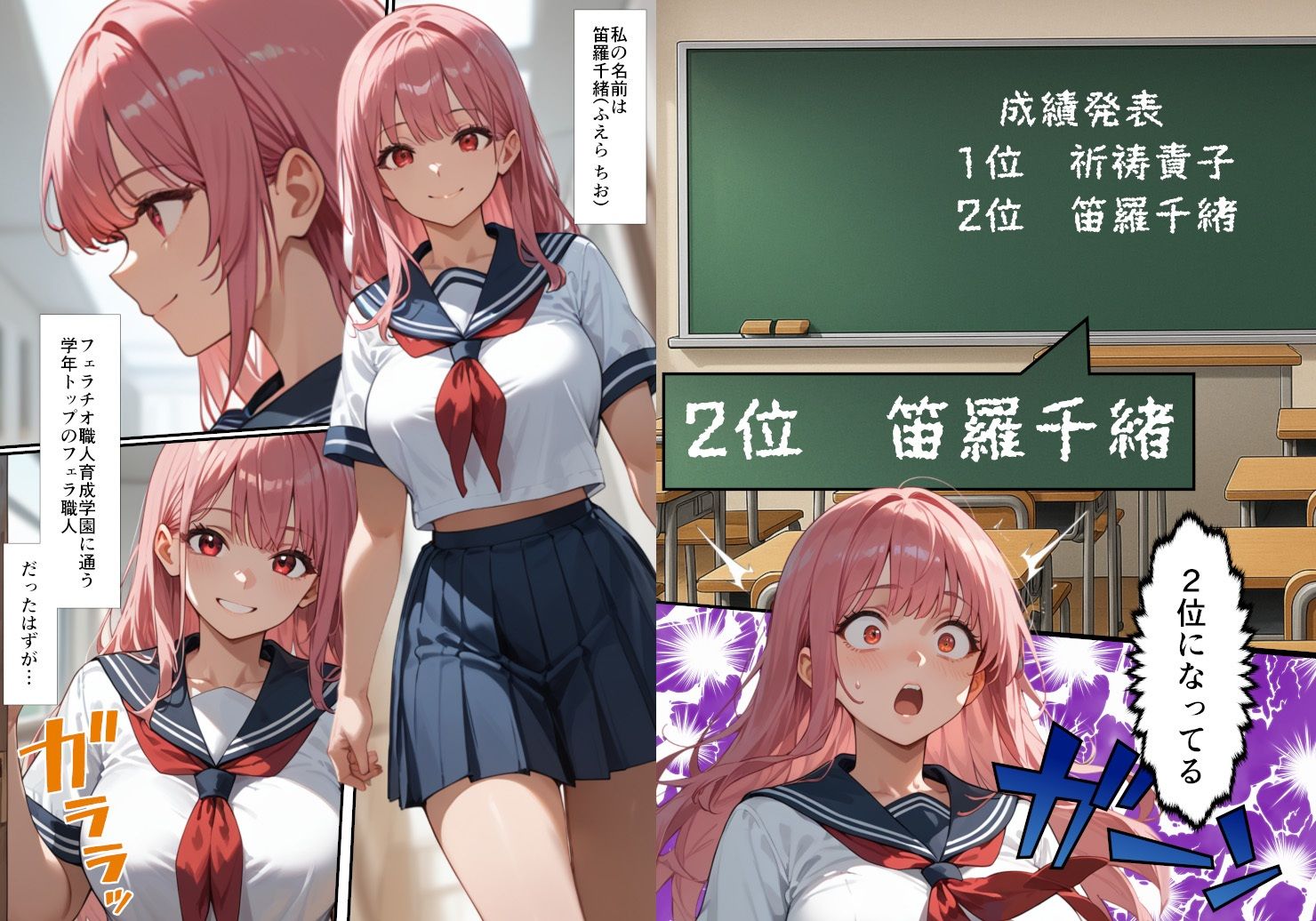 サンプル画像2:フェラチオ職人育成学園(ピココミック) [d_646196]