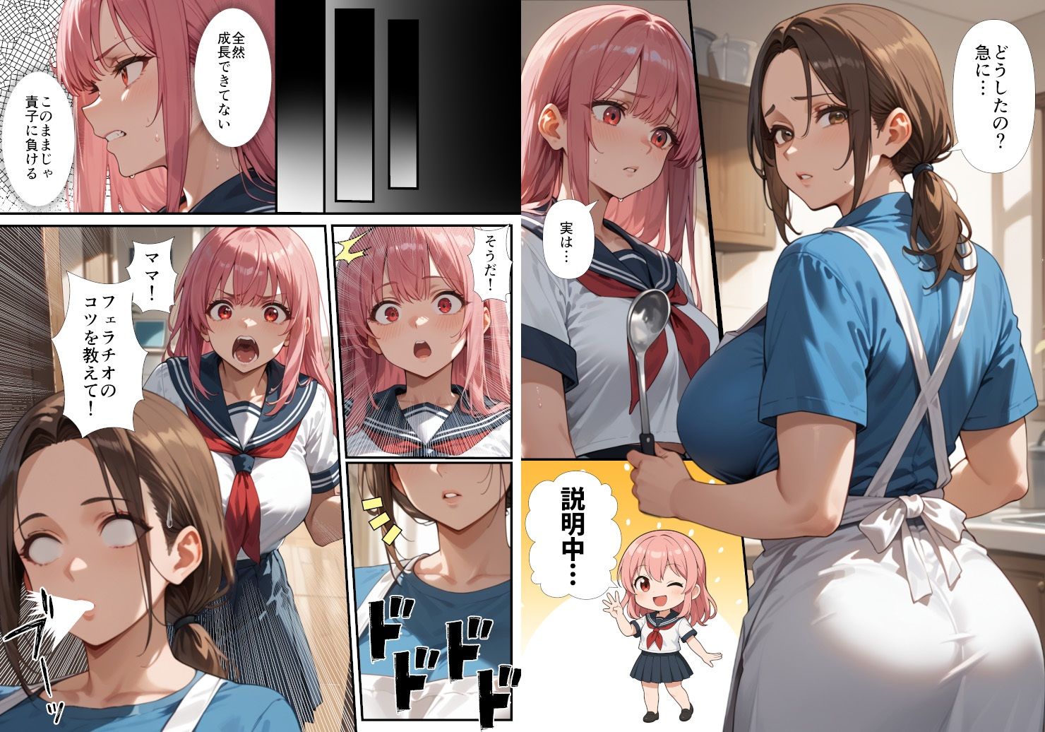 フェラチオ職人育成学園 画像8