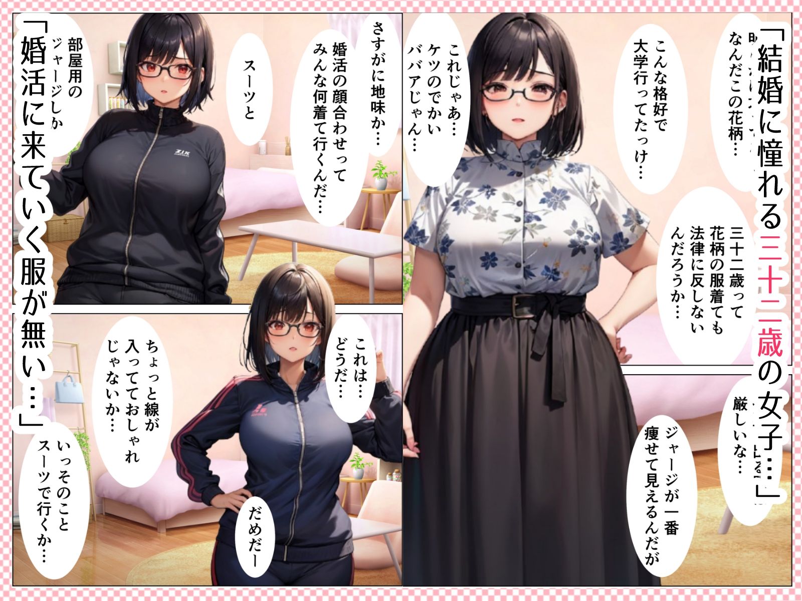 サンプル画像1:結婚に憧れる婚活女子（32）が婚活アプリでヤラレまくる話(陰陽院の陰陽師) [d_646667]