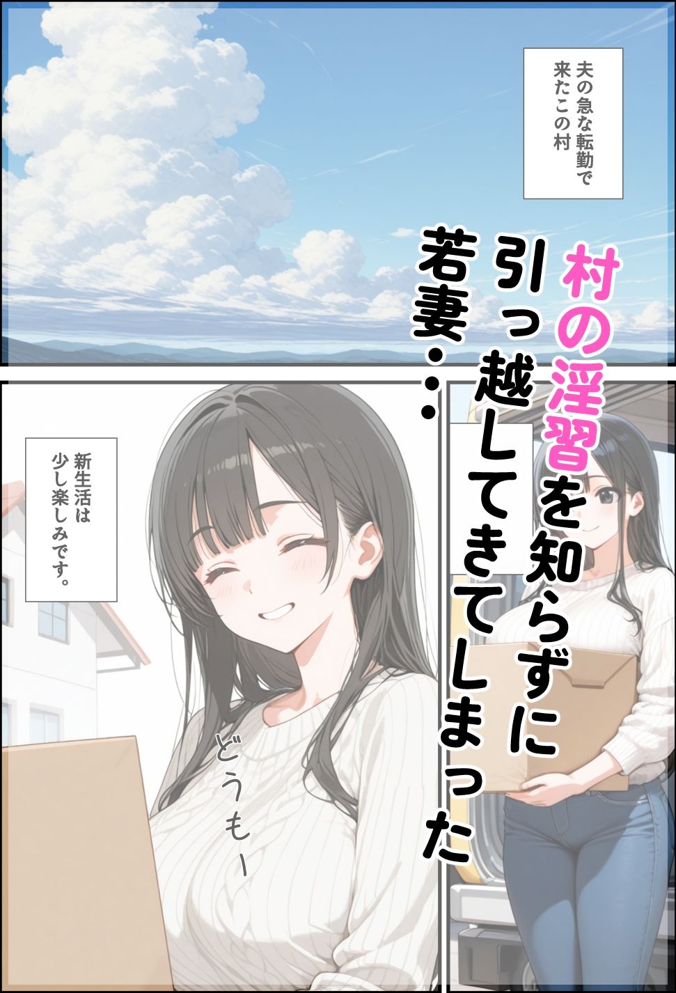 サンプル画像1:淫習のある村に何も知らずに引っ越してきた若妻をつまみ食いしたら、自分の妻が寝取られた話。(Aidigger) [d_646760]