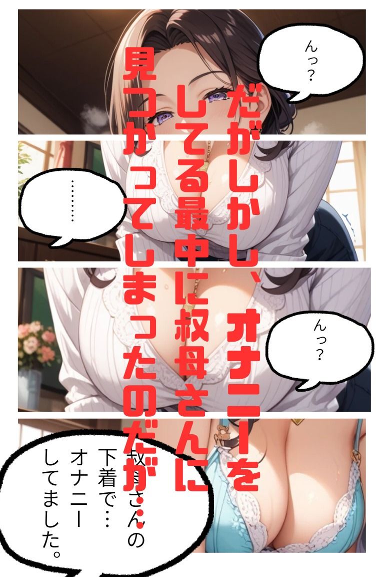 サンプル画像2:叔母は僕の筆おろし担当(えむたろう) [d_646851]