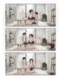ご近所の奥さん休みの日は家で暇そう