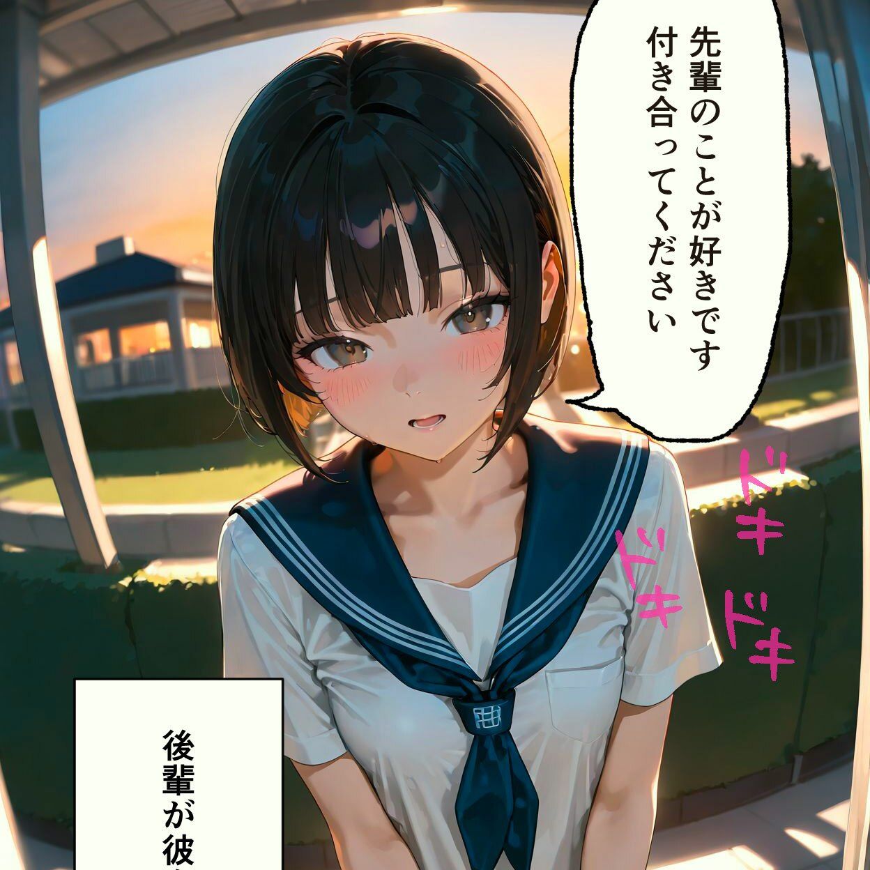 サンプル画像2:【実話】彼女を俺の性癖に染める過程〜後輩JKがいいなりになるまで〜【第一章】(TAIL LOVERS) [d_647046]