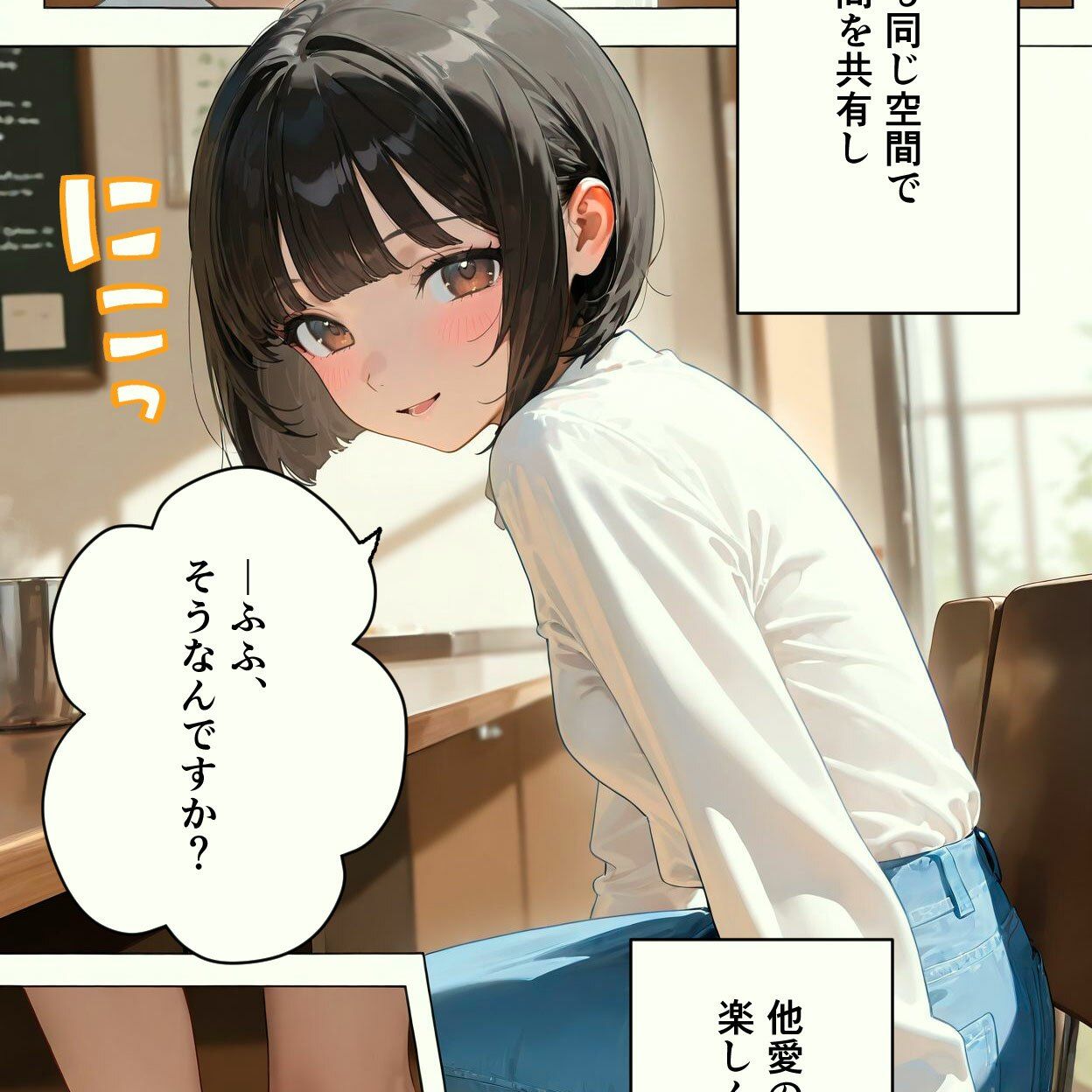 サンプル画像3:【実話】彼女を俺の性癖に染める過程〜後輩JKがいいなりになるまで〜【第一章】(TAIL LOVERS) [d_647046]