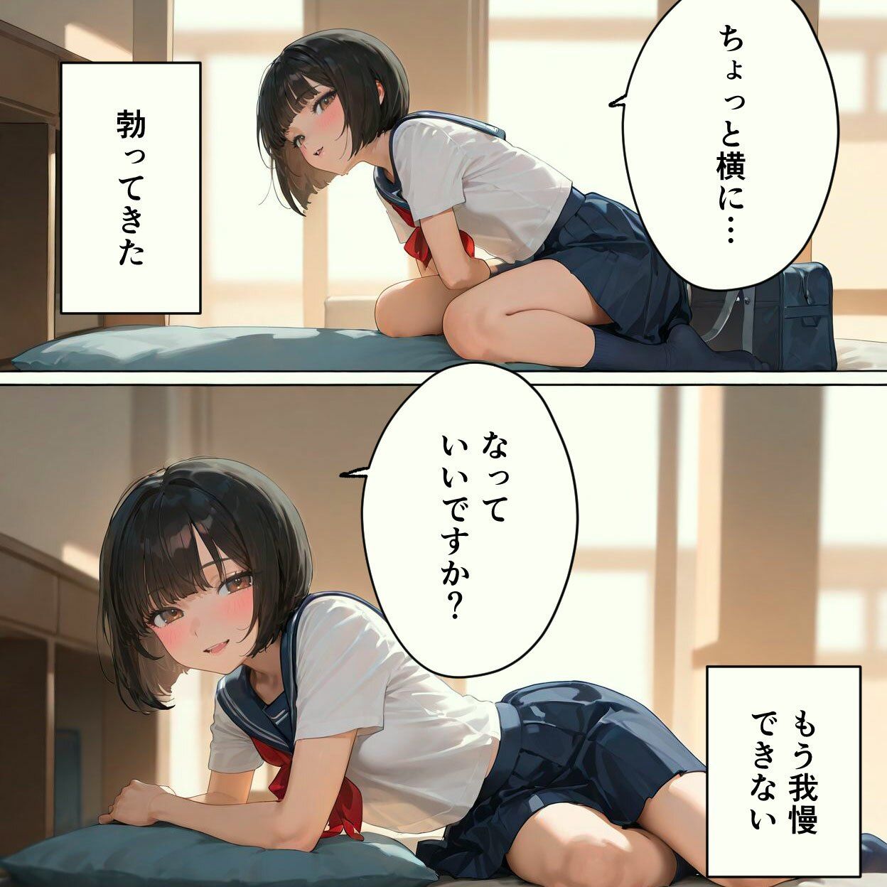 サンプル画像5:【実話】彼女を俺の性癖に染める過程〜後輩JKがいいなりになるまで〜【第一章】(TAIL LOVERS) [d_647046]