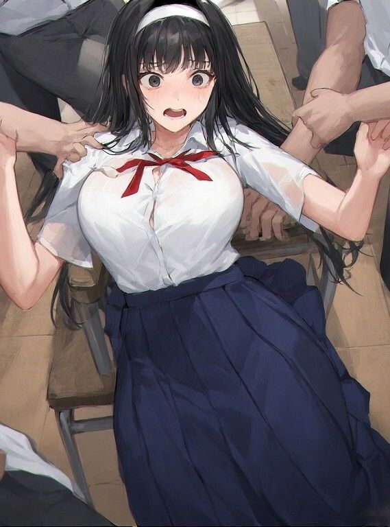 サンプル画像1:放課後優等生  私は彼らに犯●れる(コツメカワウソ) [d_647530]