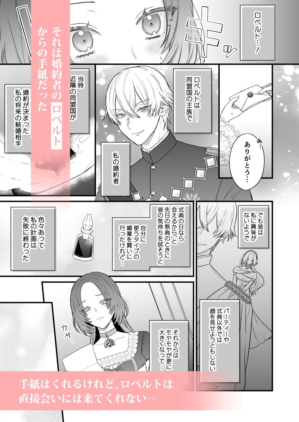 あの日の魔法を-執着系婚約者と拗らせ王女- 無料画像3
