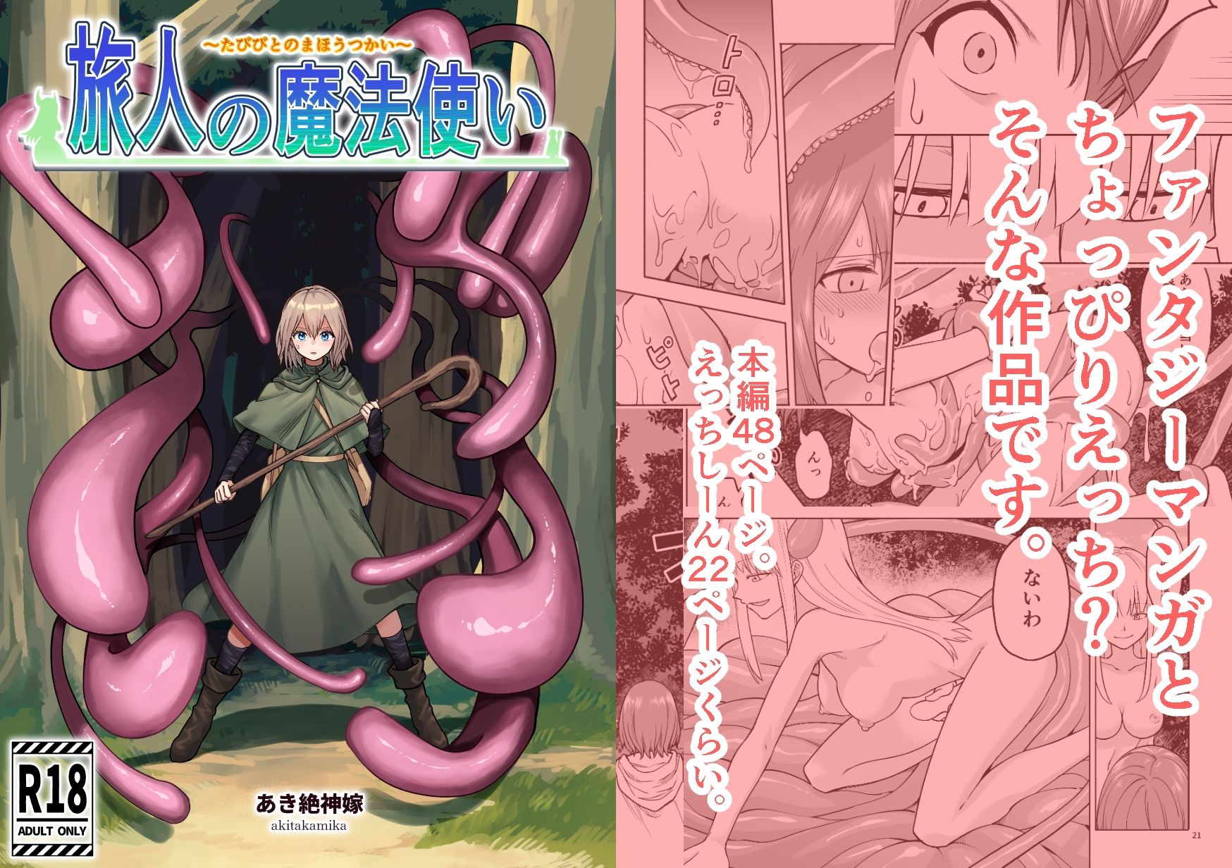 サンプル画像3:旅人の魔法使い(あき絶神嫁) [d_647738]