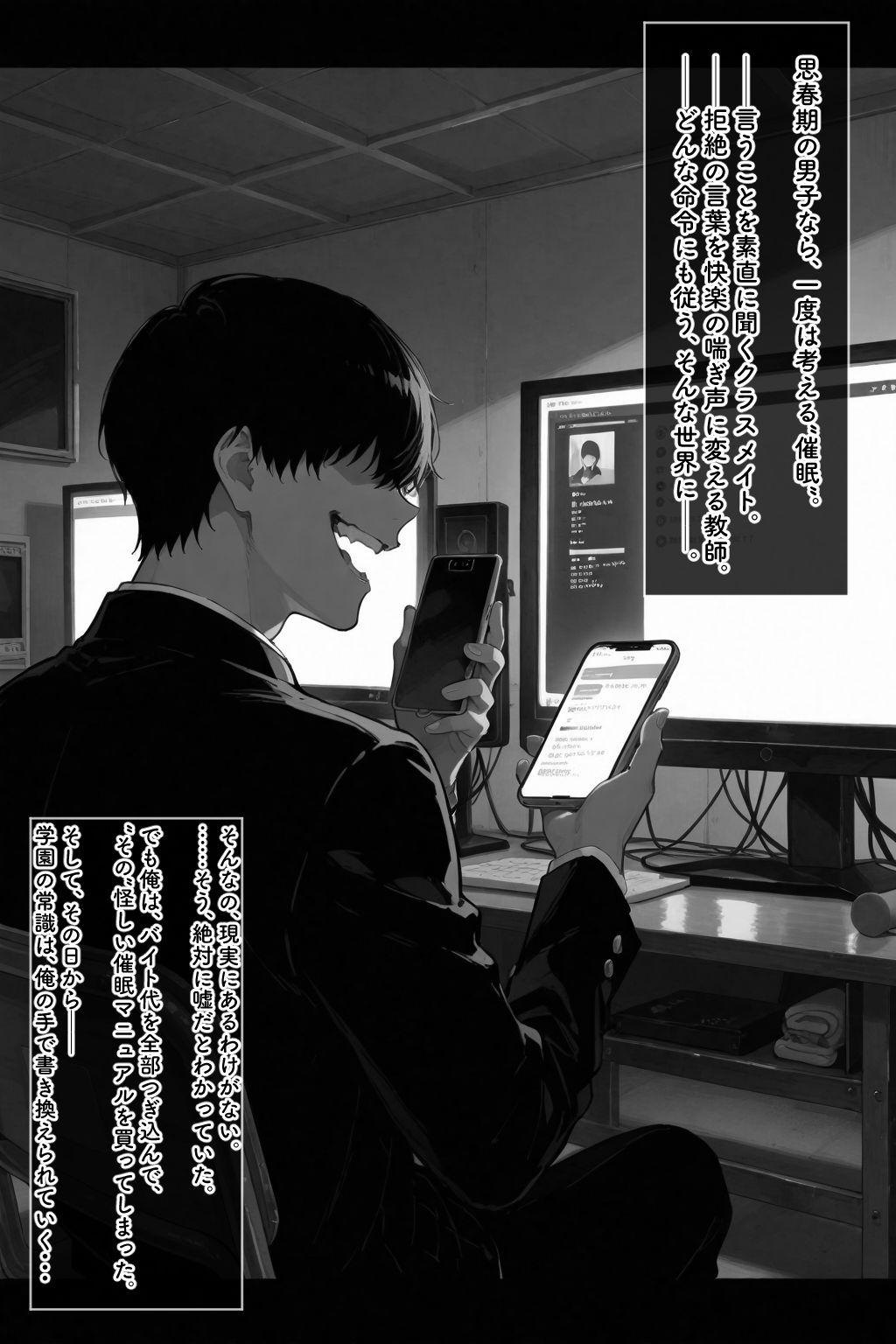 サンプル画像1:常識改変！催●マニュアル(愛罠（ai_wanna_）) [d_648130]