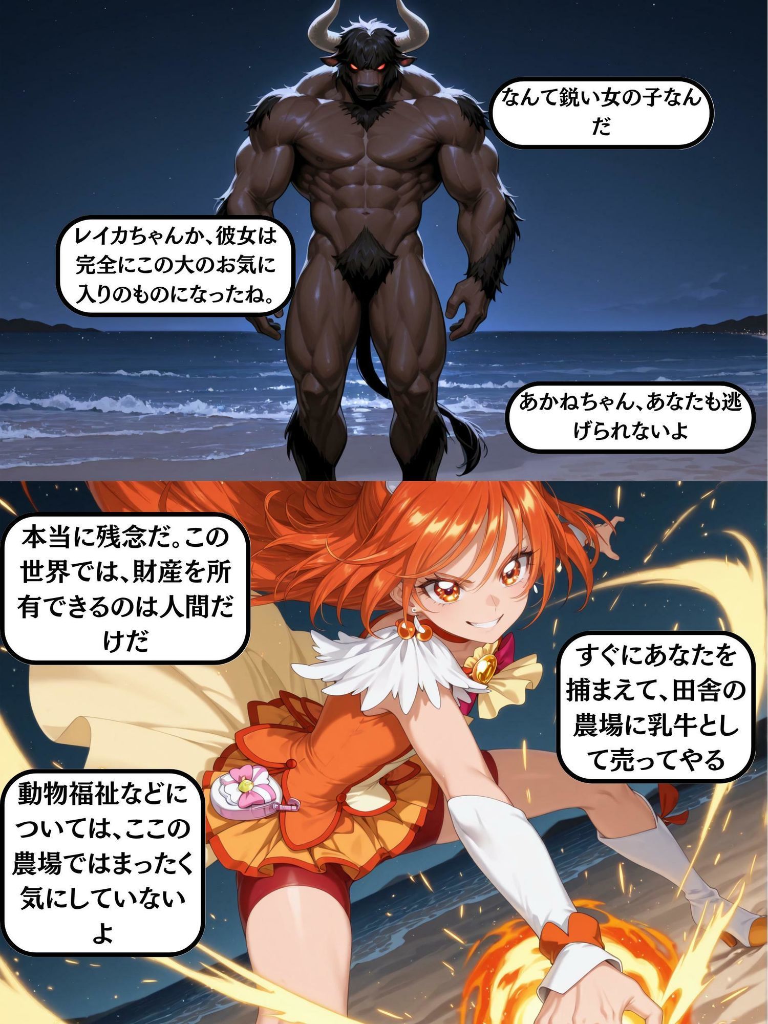 米ノタウロスと魔法少女 画像1