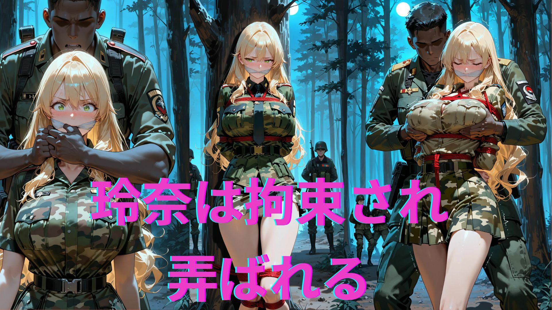 裏切りの縄囚 〜女軍人、捕虜と化す瞬間〜 画像1