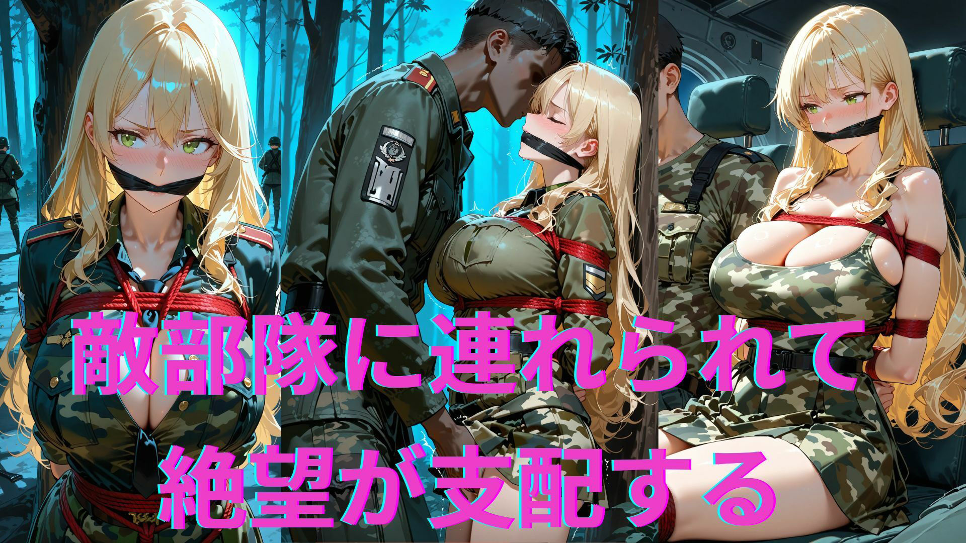 裏切りの縄囚 〜女軍人、捕虜と化す瞬間〜 画像2