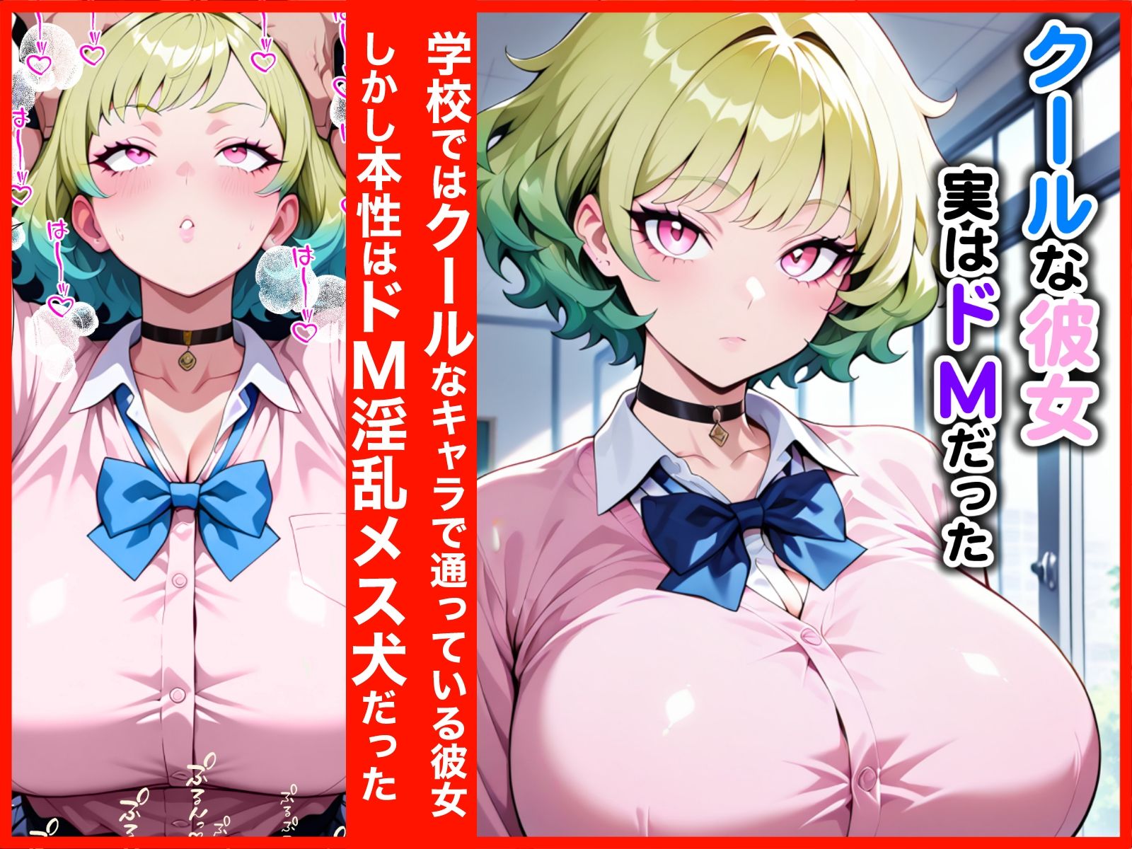 サンプル画像1:クールな彼女、実はドMだった(ちんあなご) [d_648460]