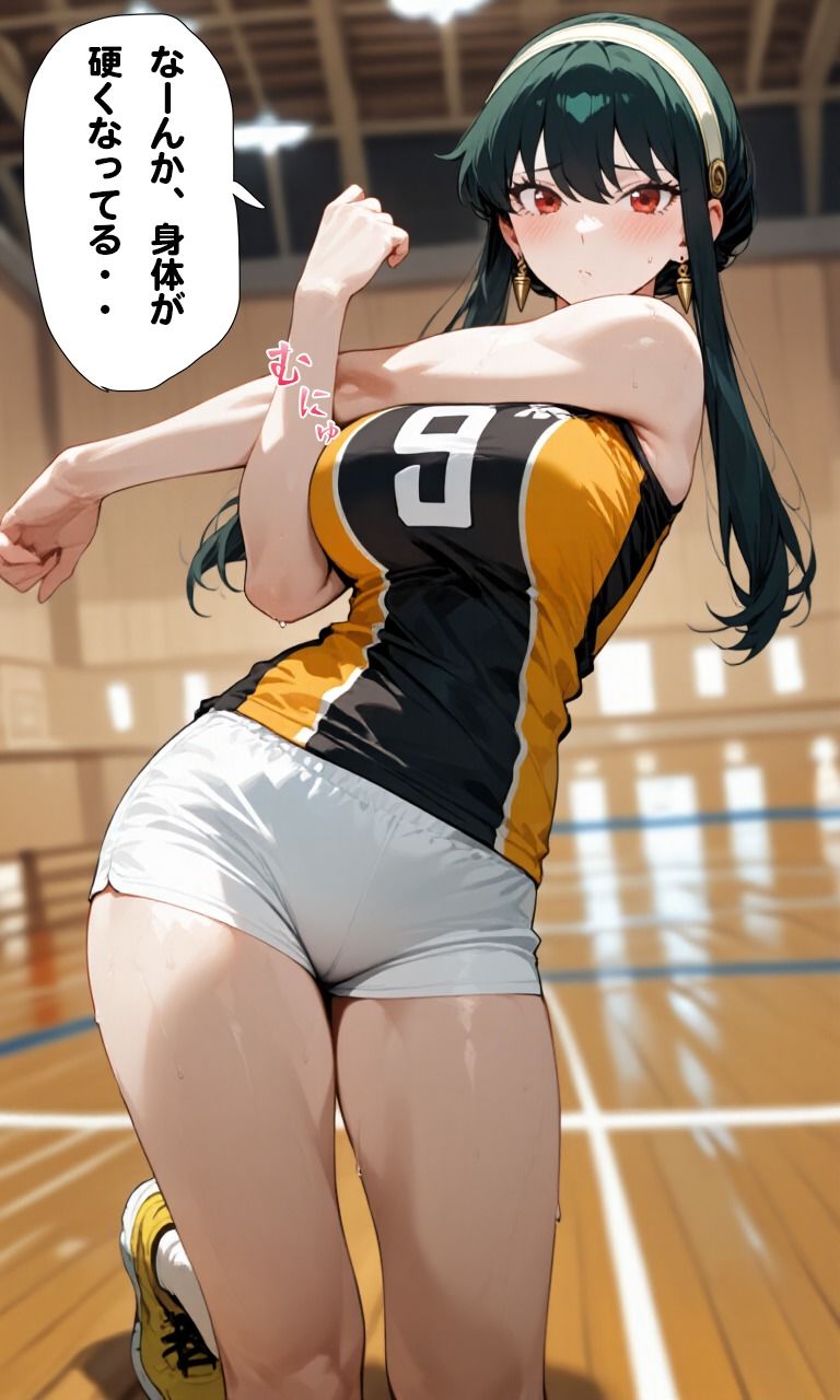 サンプル画像2:熱血監督の秘密特訓 〜女子バレー、汗と喘ぎのコート裏〜(ちわまる同人誌展) [d_648998]