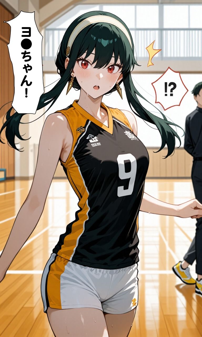 サンプル画像3:熱血監督の秘密特訓 〜女子バレー、汗と喘ぎのコート裏〜(ちわまる同人誌展) [d_648998]