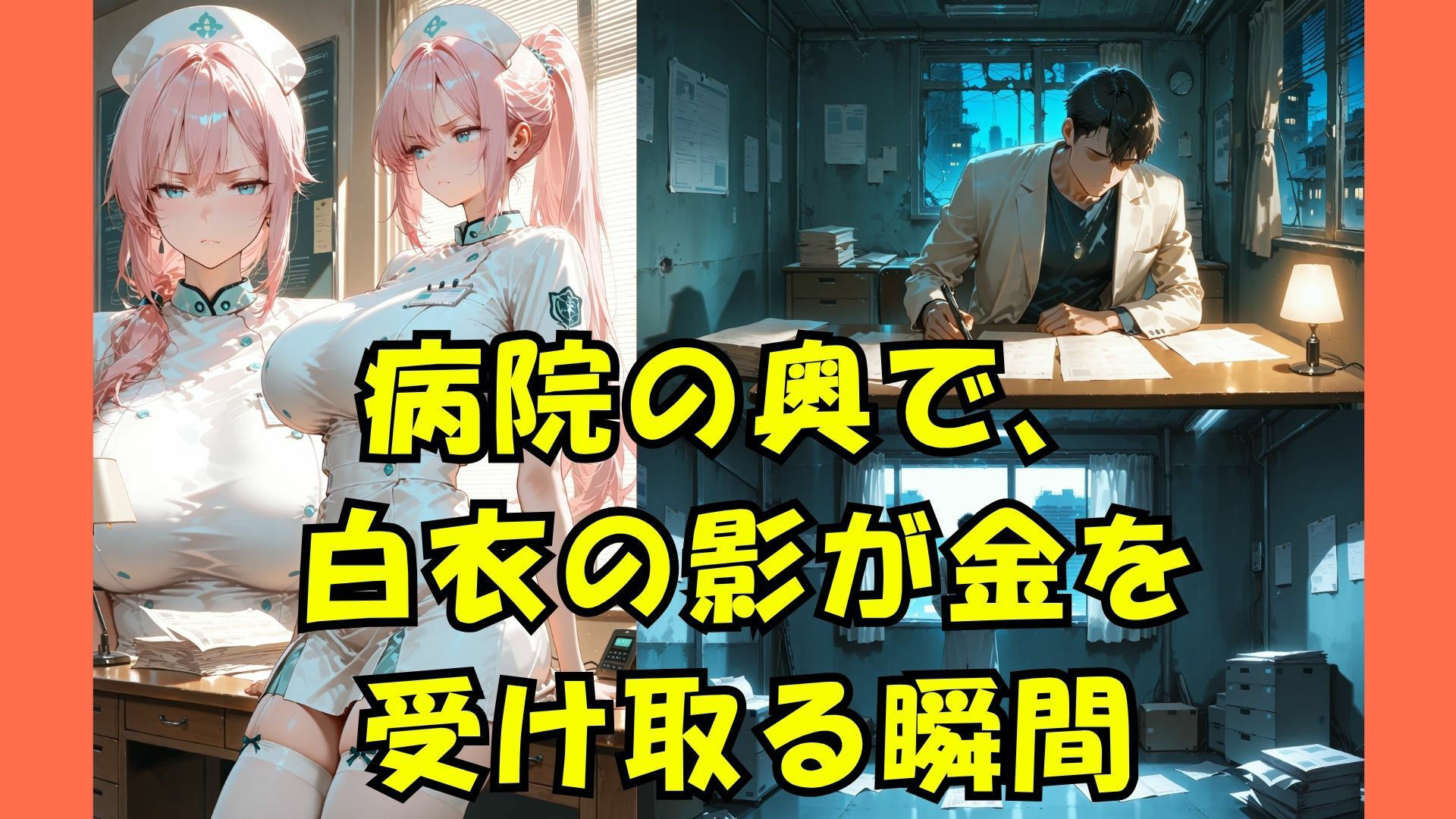 サンプル画像2:拘束白衣、密室の囁きと終わらぬ尋問(緊縛同人) [d_649175]