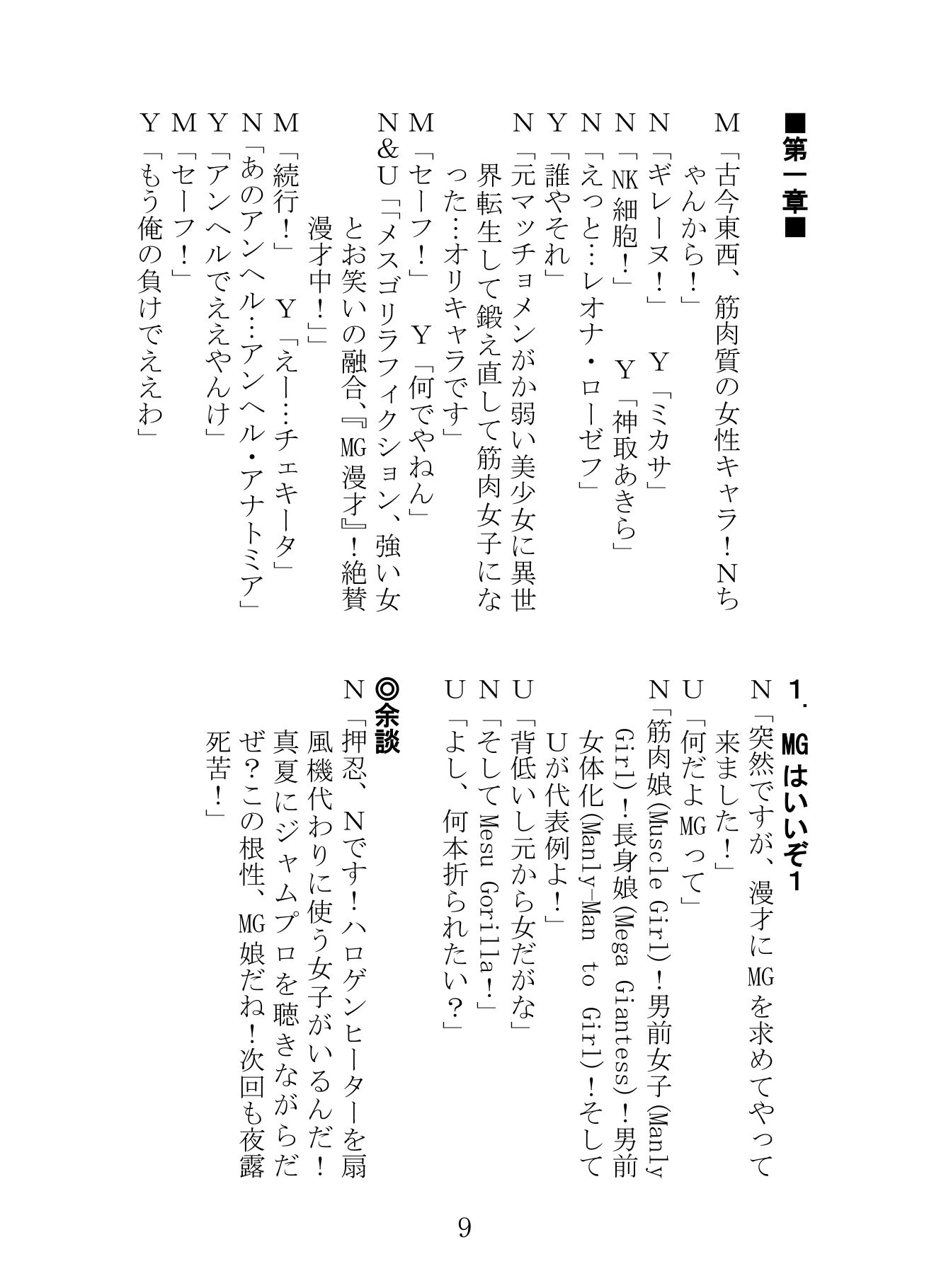 サンプル画像3:MG漫才(NGONGO-MART) [d_649237]