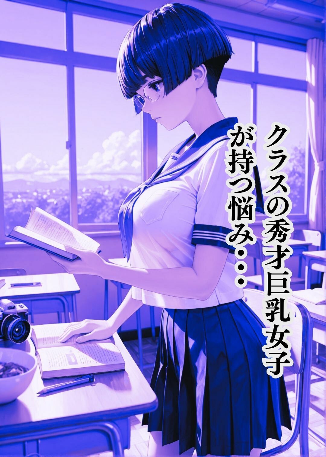 クラスの秀才巨乳女子が オレに体当たりで疑問を 解決しに来た話 画像1