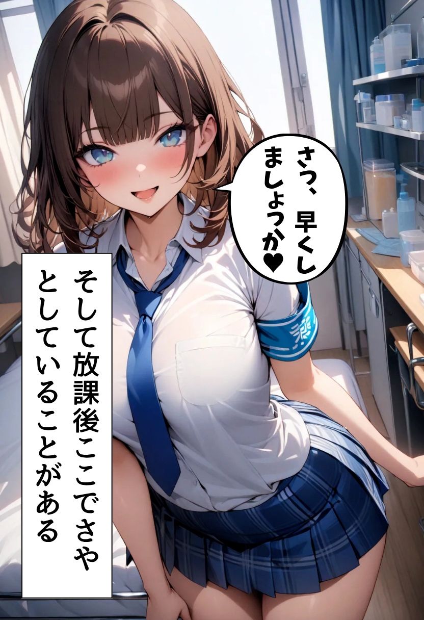 爆乳保健委員長とえっちな遊び 画像5