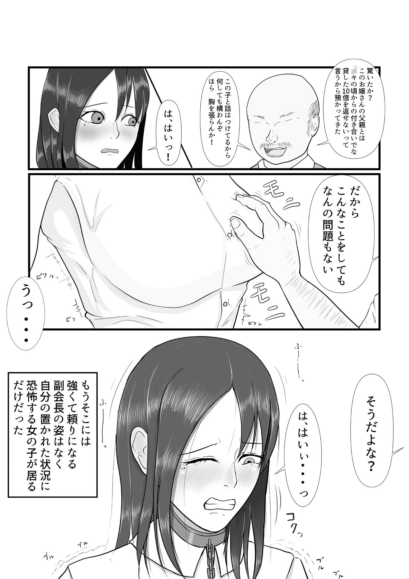 サンプル画像6:強くて頼りになる生徒会副会長が借金のカタで、俺のペットになってしまう話(タートルヘッド) [d_650745]