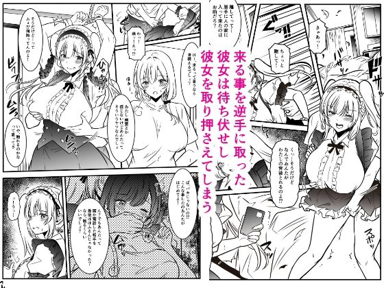 サンプル画像2:メアリーさん捕まえたんだけどどうしよっか？(かんろ堂アート) [d_650957]