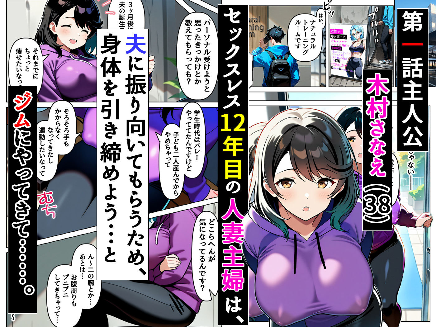 サンプル画像2:催○セクササイズジム総集編(Neo TRance（ネオ・トランス）) [d_651110]