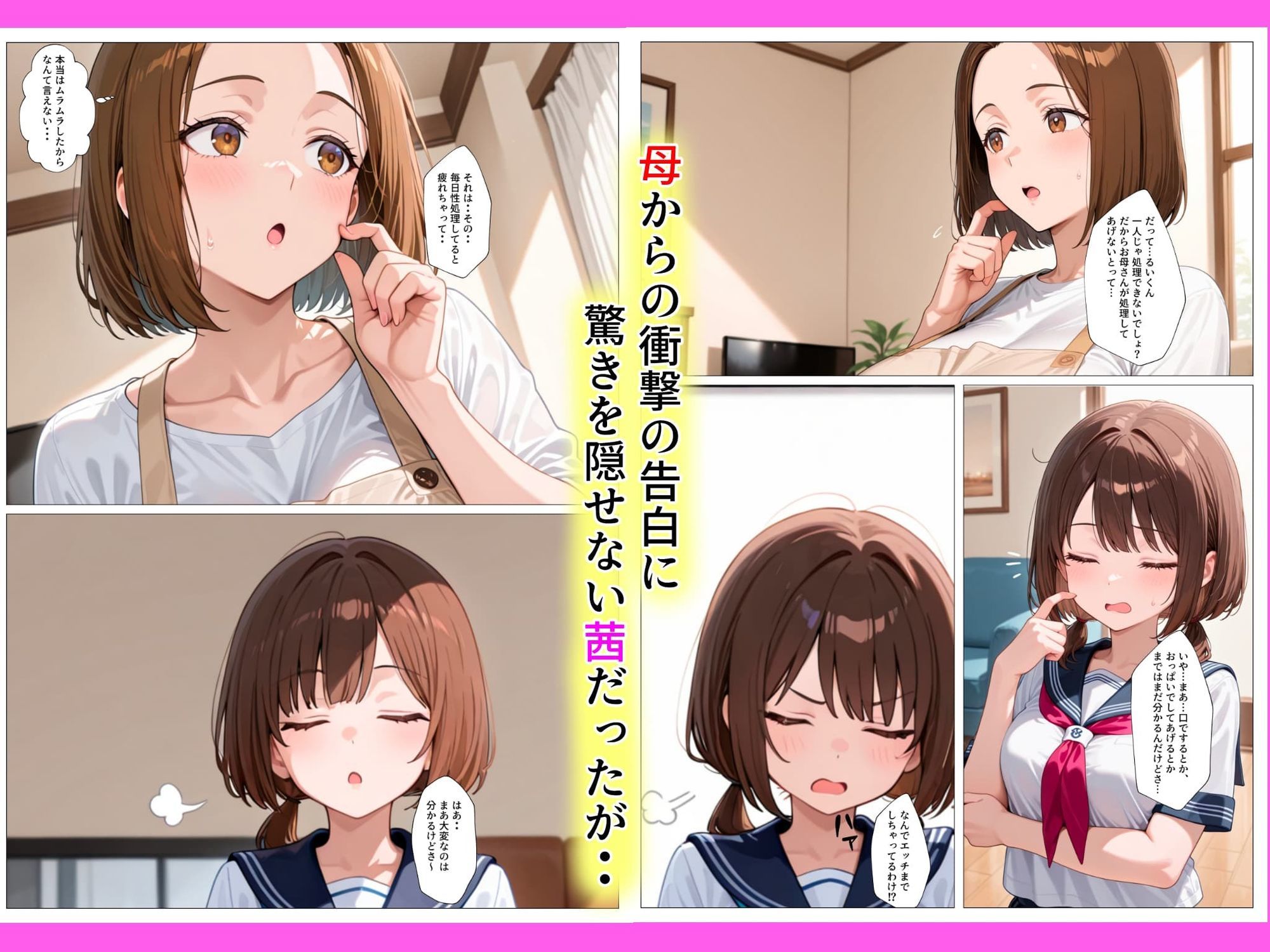 夢精が止まらない弟の性の捌け口は姉でした-3